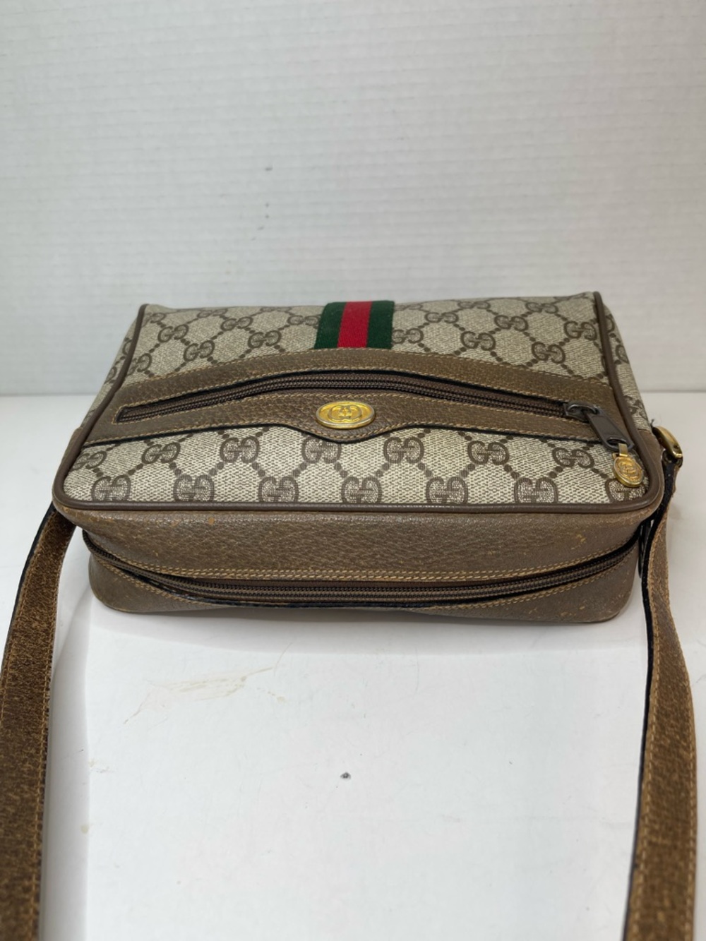 Gucci Ophidia GG Supreme Web Sherry Line shoulder bag - Picture 7 of 16